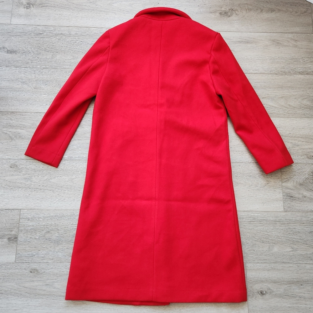 Vigoss Red Peacoat Jacket Women's Medium Nwt - Picture 10 of 12